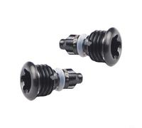NINMORTH Lot de 2 vis de purge de frein de vélo et joints toriques pour Magura MT2 MT4 MT5 MT7 MT8, noir