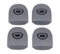 NINMORTH Lot de 4 bouchons de rechange pour bouteilles d'eau Owala Flip en silicone souple, passent au lave-vaisselle et réutilisables (gris)