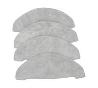 NINMORTH Lot de 4 chiffons de nettoyage en microfibre pour aspirateur robot Vexilar W9, tampons de rechange