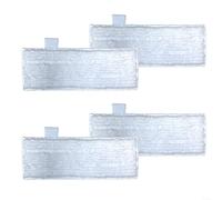 NINMORTH Lot de 4 chiffons de rechange pour nettoyeur vapeur Dupray, tampons en microfibre épaisse avec bandes de récurage pour un nettoyage quotidien
