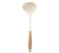 NINMORTH Lot de 4 spatules et cuillères à soupe en silicone, résistantes à la chaleur, sans danger pour les autres ustensiles de cuisine