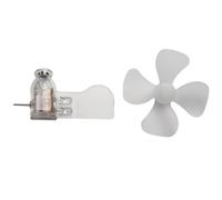 NINMORTH Modèle le plus petit générateur d'éolienne - Outil d'enseignement rotatif à 360° pour expériences, détection de direction du vent, affichage LED par vent buccal ou ventilateur, rouge