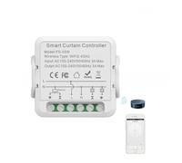 NINMORTH Module de commutateur de rideau RF Tuya WiFi/pour Zigbee RF - Contrôle du moteur électrique - Contrôle vocal et minuterie - Compatible avec et pour Google Home