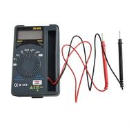 NINMORTH Multimètre numérique de poche pour voiture pour plage AC/DC Voltmètre Ampèremètre Ohmmètre, écran LCD, testeur électrique, 600 V pour diagnostic et réparation de circuit max