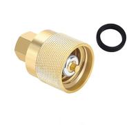 NINMORTH RE7141F Adaptateur de connecteur de chariot élévateur avec rondelle, raccord de conduite de carburant en laiton de 35,6 cm, réservoir de 9 223 998,2 kg, installation rapide