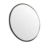 NINMORTH ","Rétroviseur convexe grand angle de 45/30 cm pour miroir de sécurité rond pour extérieur et intérieur avec support mural réglable, noir