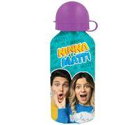 NINNA e MATTI Gourde Isotherme Thermique pour enfants en acier inoxydable, 500 ml