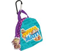 NINNA e MATTI Mini sac à dos avec mousqueton, petit organisateur 8 x 7 x 2,5 cm, aubergine, Mini, Molto Piccolo