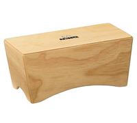 Nino Percussion Bongo Cajon - Bongo Cajon pour Enfants à partir de 3 ans - Instrument de Musique - Surface de Jeu en Bouleau Baltique, Naturel (NINO931)