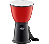 NINO18R/BK djembé en ABS (rouge/noir)
