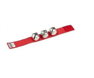 Nino NINO961R Bracelet de 3 Grelots Rouge