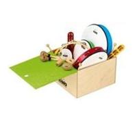 Nino NINOSET012WB - Lot nino 12 percussions coffre bois Multicolore