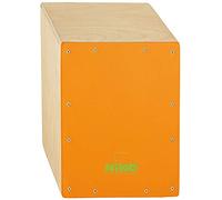 CAJON NINO 33cm, BOULEAU, FACADE ORANGE Multicolore