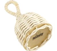 Nino Percussion Caxixi Shaker Instrument - Instruments de Musique pour Enfants à partir de 3 Ans - Rotin et Cuir, Naturel (NINO501)