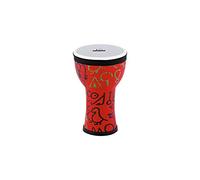 Nino Percussion Elements Mini Djembe - Petit Instrument de Musique pour Enfants à partir de 3 ans - Diamètre de 6 pouces - Plastique, Multicolore (NINO-EMDJ-PS)