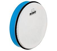 Nino Percussion Instrument de Tambour à Main - Grand Tambour à Main pour Enfants à partir de 5 Ans - Diamètre 10 pouces (env. 25 cm) - Plastique, Bleu (NINO5SB)