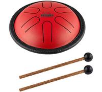 Nino Percussion Mini Melody Tambour à langue en acier avec maillets pour tous les âges Permet de créer facilement des chansons en salle de classe