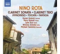 Nino Rota Nino Rota: Clarinet Sonata/Clarinet Trio/Improvviso/Toccata/... (CD)