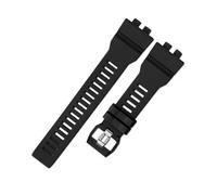 NINOMA Bracelet de montre en résine multicolore noir compatible avec Casio G-Shock 5554 GBD-800 GBD-800-2/-7 GBA-800 GBA-800uc 3464(Svart)