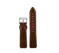 NINOMA Bracelet de montre rétro en cuir véritable, compatible avec les montres Casio A158W A168 / F91w / AE-1200WHD/A158/A159/A169/AE1200(Brown sk)