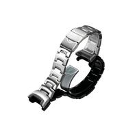 NINOMA Bracelet en alliage de titane léger for homme, compatible avec les montres d'alpinisme Casio PRG-240/PRG-130Y/T PRW-1500(Silver)