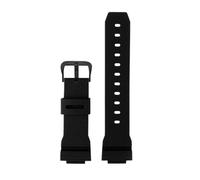NINOMA Bracelet en caoutchouc compatible avec Casio G-Shock GM2100 GA2100 DW5600GM GA 2100 DW6900, bracelet étanche en silicone 16 mm(Black black)