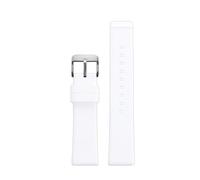 NINOMA Bracelet en silicone compatible avec les montres mécaniques CIGA Design, séries Z/J/X, style tonneau Gorilla, tendance et décontractée, for homme(White sk)