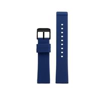 NINOMA Bracelet en silicone compatible avec les montres mécaniques CIGA Design, séries Z/J/X, style tonneau Gorilla, tendance et décontractée, for homme(Blue bk)