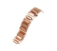 NINOMA Bracelet surélevé compatible avec les bracelets de montre Cartier en acier ballon bleu, grand et moyen, à dégagement rapide, de précision, 18 x 11 mm, 20 x 12 mm(Rose gold,22-14mm)