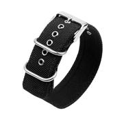NINOMA Compatible avec les bracelets de montre Casio en toile DW-5600BBN GW-M5610 GA100/110, bracelet de montre en nylon modifié avec adaptateur, bracelet souple de 22 mm(Black sk)