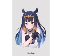 Ninomaee Ina'niss Hollolive Notebook: Notebook, sketchbook_ 6x9 inches, 120 dotted pages, planner, journal, organiser, bullet journal