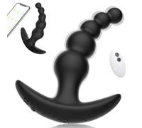 Ninonly Vibrateur Anal Avec App Télécommande Silicone Pour Couples