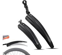 NINQ Garde-Boue de Vélo pour Scott Strike eRide 930 2023, Réglable Connexion Rapide Ailes Avant et Arrière pour 20-26 Vélo,A-Black