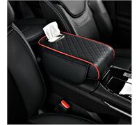 NINQ Voiture Coussin D'Accoudoir pour Honda Fit 2006-2011 2012 2013 2014 2015 2016 2017 2018 2019 2020, Antidérapant Console Centrale Tapis Cuir PU Accoudoir Central Couvercle Interieur