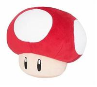 Nintendo - Peluche Mario Bros Champignon Rouge 15cm