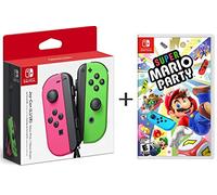 Nintendo 100009929 Super Mario Party + Joy-Con - vert néon/rose néon