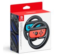 Nintendo 2511166 - Paire d'accessoires de manette pour Nintendo Switch, couleur noire, dimensions emballage 137x65x162mm, poids net 76g, 2 pièces.