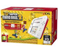 Nintendo 2ds Blanc Et Rouge + New Super Mario Bros. 2 - Édition Spéciale