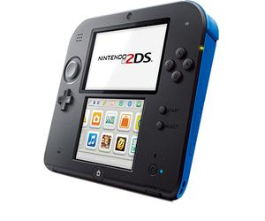 Nintendo 2DS + Mario Kart 7 console de jeux portables 8,97 cm (3.53 ) 1 Go Écran tactile Wifi Noir, Bleu