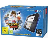 Nintendo Console 2DS Noir et Bleu avec Yo-Kai Watch préinstallé