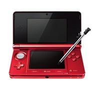 Nintendo 3ds Rouge Flamme