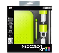 Nintendo 3DS XL Kit Accessoires Color Acid Green Two Dots