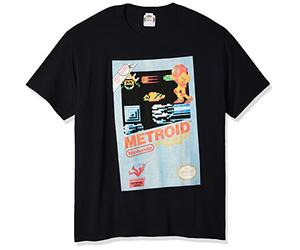 Nintendo AdamimyClay Men's Vintage Metroid T-Shirt [XX-Large]