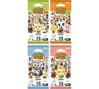 Nintendo Animal Crossing Amiibo Cartes - Série 1-4 - Lot de 4 - 12 cartes au total