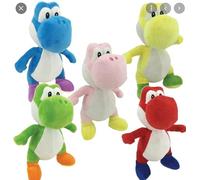 NINTENDO - Assortiment de Peluches Yoshi Debout 20 cm (Display de 12 pièces)