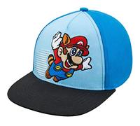 Nintendo Casquette de baseball Super Mario pour garçons de 4 à 7 ans, bleu