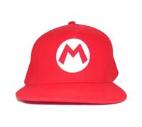 Nintendo Casquette Unisex Super Mario Badge 58 cm Rouge Taille Unique