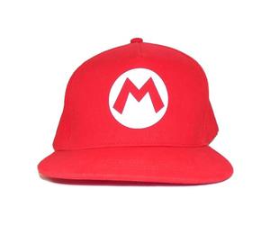 Nintendo Casquette Unisex Super Mario Badge 58 cm Rouge Taille Unique