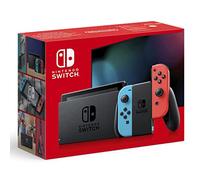 Nintendo Console Switch avec Joy-Con bleu néon et rouge néon