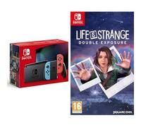 Nintendo Console Switch avec Joy-Con bleu néon et rouge néon & Life is Strange: Double Exposure
